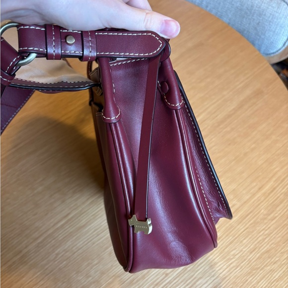 Radley London Burgundy Shoulder Bag - Picture 5 of 8